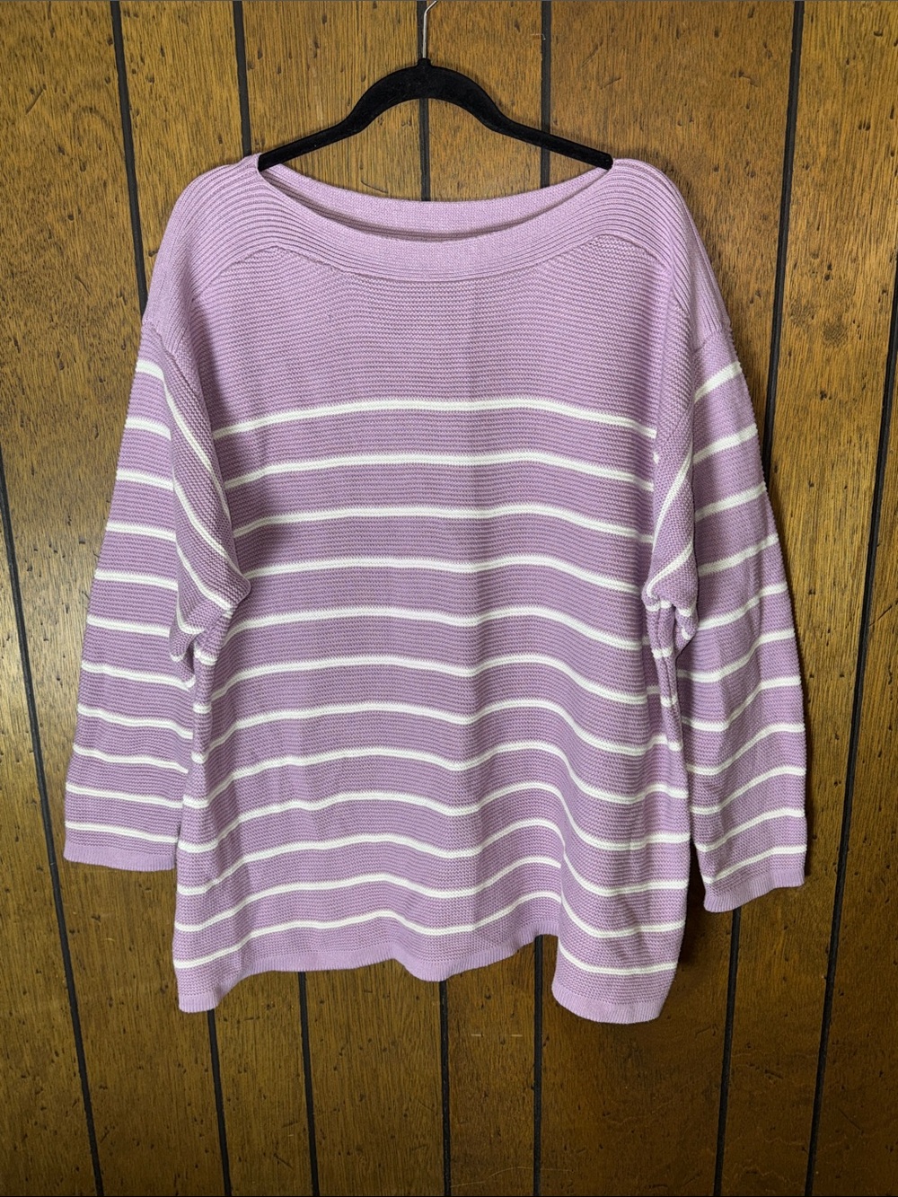 Croft & Barrow Soft Lilac Knit Sweater